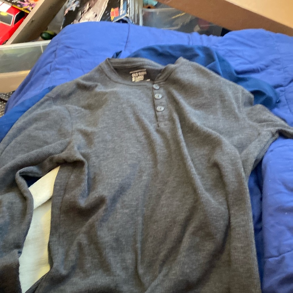 Old Navy large long sleeve polo shirt